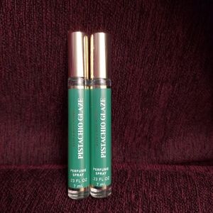 Pistachio glaze mini perfumes × 2 by bath and body works.